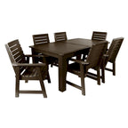 Ensemble de salle à manger d'extérieur 7 pièces HIGHWOOD PROFESSIONAL 42x72