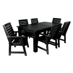 Ensemble de salle à manger d'extérieur 7 pièces HIGHWOOD PROFESSIONAL 42x72