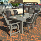Ensemble de salle à manger d'extérieur 7 pièces HIGHWOOD PROFESSIONAL 42x72