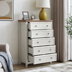 Commode moderne à 5 tiroirs, armoire à 5 tiroirs, commode de rangement pour vêtements, organisateurs de placard