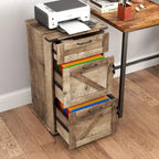 Porte de Grange en Bois 3 Tiroirs avec Serrure 78 cm H