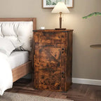 Porte de Grange en Bois 3 Tiroirs avec Serrure 78 cm H