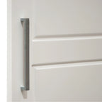 Palace Imports Armoire Cosmo 3 portes 100 % bois massif avec portes en bois massif ou portes miroir