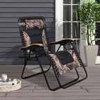 Fauteuil de relaxation zéro gravité XL surdimensionné rembourré avec accoudoirs plus larges et porte-gobelet réglable - N/A