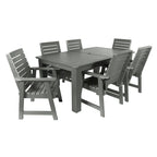 Ensemble de salle à manger d'extérieur 7 pièces HIGHWOOD PROFESSIONAL 42x72
