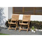 Ensemble de salle à manger extérieur extensible Amazonia Teak Sessa 13 pièces - 13 pièces