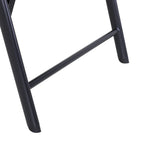 Lot de 4 chaises pliantes Outsunny au design simple et élégant, confortables pour la terrasse, le jardin et les voyages