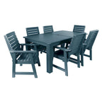 Ensemble de salle à manger d'extérieur 7 pièces HIGHWOOD PROFESSIONAL 42x72