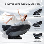 Fauteuil de massage corporel complet Costway Zero Gravity SL Track avec taille