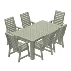 Ensemble de salle à manger d'extérieur 7 pièces HIGHWOOD PROFESSIONAL 42x72