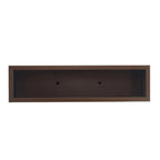 Jardinière Métallique Haute pour Plantes d'Extérieur, 38 po L x 10 po l x 30 po H, Longue et Haute Jardinière en Métal - 38x30x10