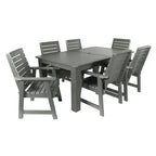 Ensemble de salle à manger d'extérieur 7 pièces HIGHWOOD PROFESSIONAL 42x72