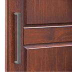 Palace Imports Armoire Cosmo 3 portes 100 % bois massif avec portes en bois massif ou portes miroir