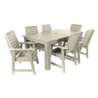 Ensemble de salle à manger d'extérieur 7 pièces HIGHWOOD PROFESSIONAL 42x72