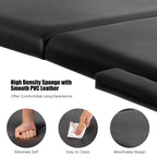 Table de Massage Portable 84L Réglable pour Soins du Visage, Tatouage, avec Housse de Transport