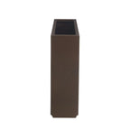 Jardinière Métallique Haute pour Plantes d'Extérieur, 38 po L x 10 po l x 30 po H, Longue et Haute Jardinière en Métal - 38x30x10