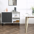Buffet moderne avec portes et étagères réglables – Meuble de rangement pour salle à manger