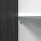 Buffet moderne avec portes et étagères réglables – Meuble de rangement pour salle à manger