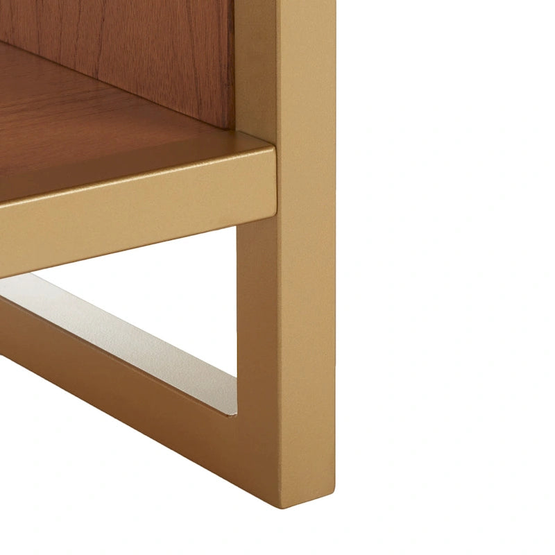 Banc d'entrée à étagère ouverte avec coussin – Siège de rangement rembourré pour chambre ou couloir