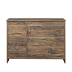Buffet moderne en bois de 43,3 pouces avec 2 portes