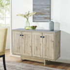 Buffet/bahut de rangement de 119 cm de large avec portes – Meuble moderne pour salle à manger ou salon