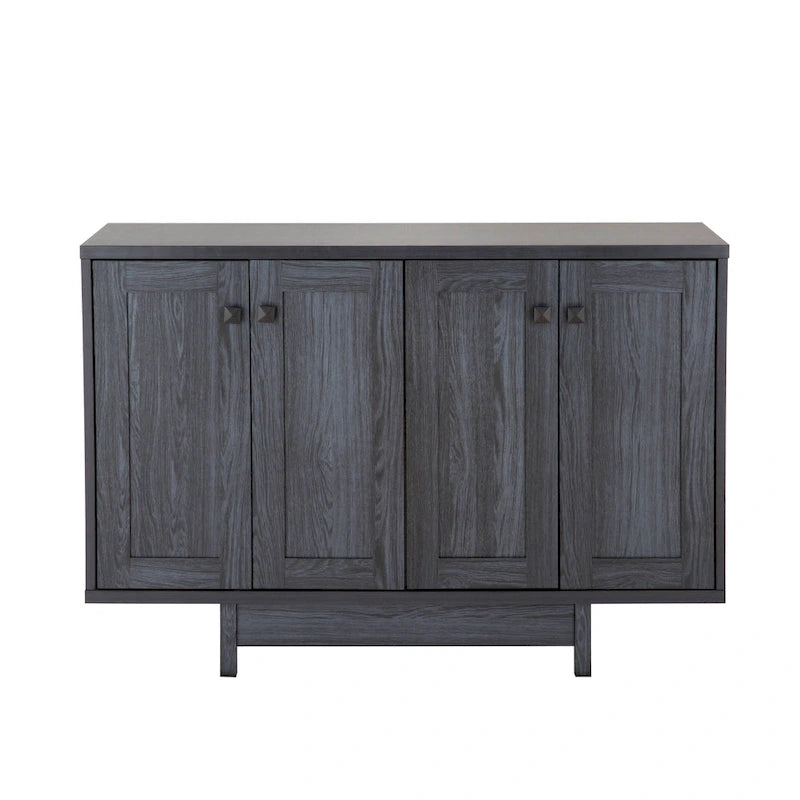 Buffet/bahut de rangement de 119 cm de large avec portes – Meuble moderne pour salle à manger ou salon