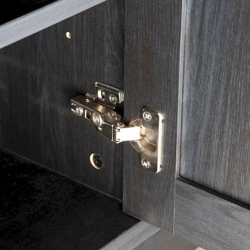 Buffet/bahut de rangement de 119 cm de large avec portes – Meuble moderne pour salle à manger ou salon