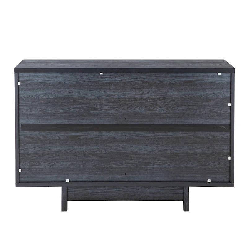 Buffet/bahut de rangement de 119 cm de large avec portes – Meuble moderne pour salle à manger ou salon