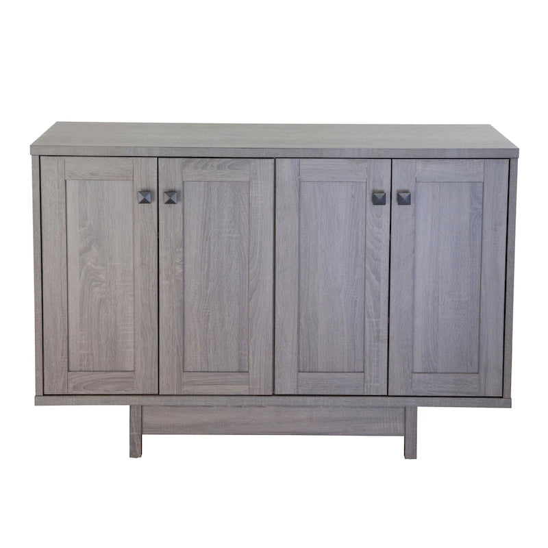 Buffet/bahut de rangement de 119 cm de large avec portes – Meuble moderne pour salle à manger ou salon