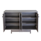 Buffet/bahut de rangement de 119 cm de large avec portes – Meuble moderne pour salle à manger ou salon