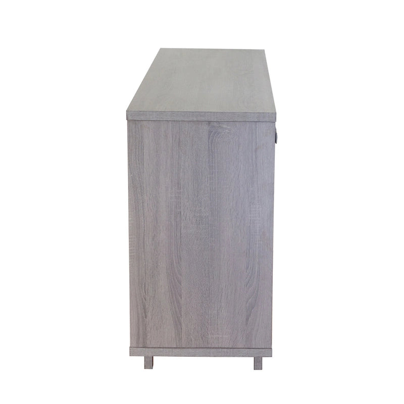 Buffet/bahut de rangement de 119 cm de large avec portes – Meuble moderne pour salle à manger ou salon