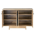 Buffet/bahut de rangement de 119 cm de large avec portes – Meuble moderne pour salle à manger ou salon