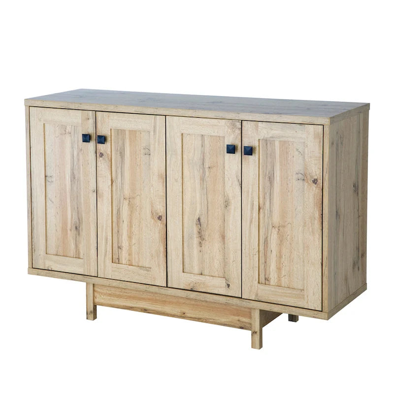 Buffet/bahut de rangement de 119 cm de large avec portes – Meuble moderne pour salle à manger ou salon