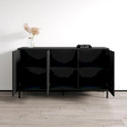 Bahut buffet moderne de 150 cm de large – Rangement pour salon avec étagères réglables