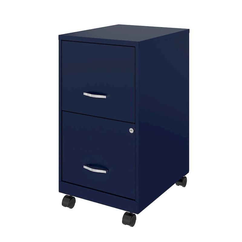 Classeur vertical à 2 tiroirs de 45 cm – Rangement de bureau intelligent pour la maison ou le travail