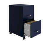 Classeur vertical à 2 tiroirs de 45 cm – Rangement de bureau intelligent pour la maison ou le travail