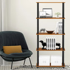 Étagère de présentation polyvalente à 5 niveaux – Bibliothèque autoportante pour le salon ou le bureau