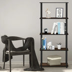 Étagère de présentation polyvalente à 5 niveaux – Bibliothèque autoportante pour le salon ou le bureau