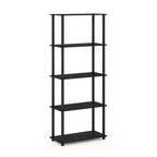 Étagère de présentation polyvalente à 5 niveaux – Bibliothèque autoportante pour le salon ou le bureau