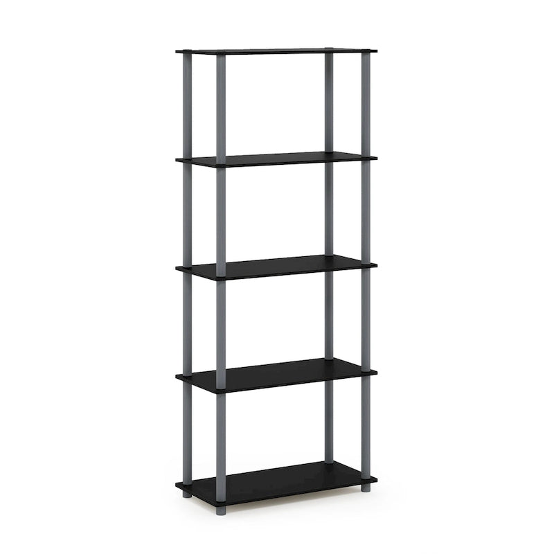 Étagère de présentation polyvalente à 5 niveaux – Bibliothèque autoportante pour le salon ou le bureau