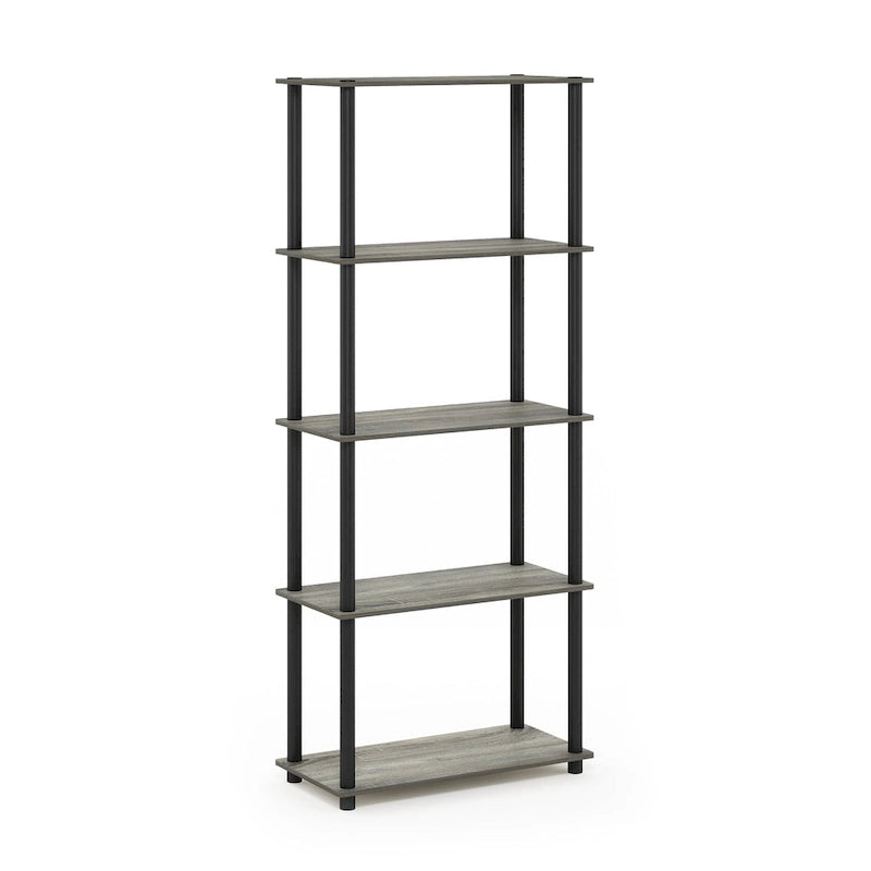Étagère de présentation polyvalente à 5 niveaux – Bibliothèque autoportante pour le salon ou le bureau