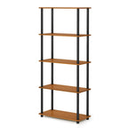 Étagère de présentation polyvalente à 5 niveaux – Bibliothèque autoportante pour le salon ou le bureau