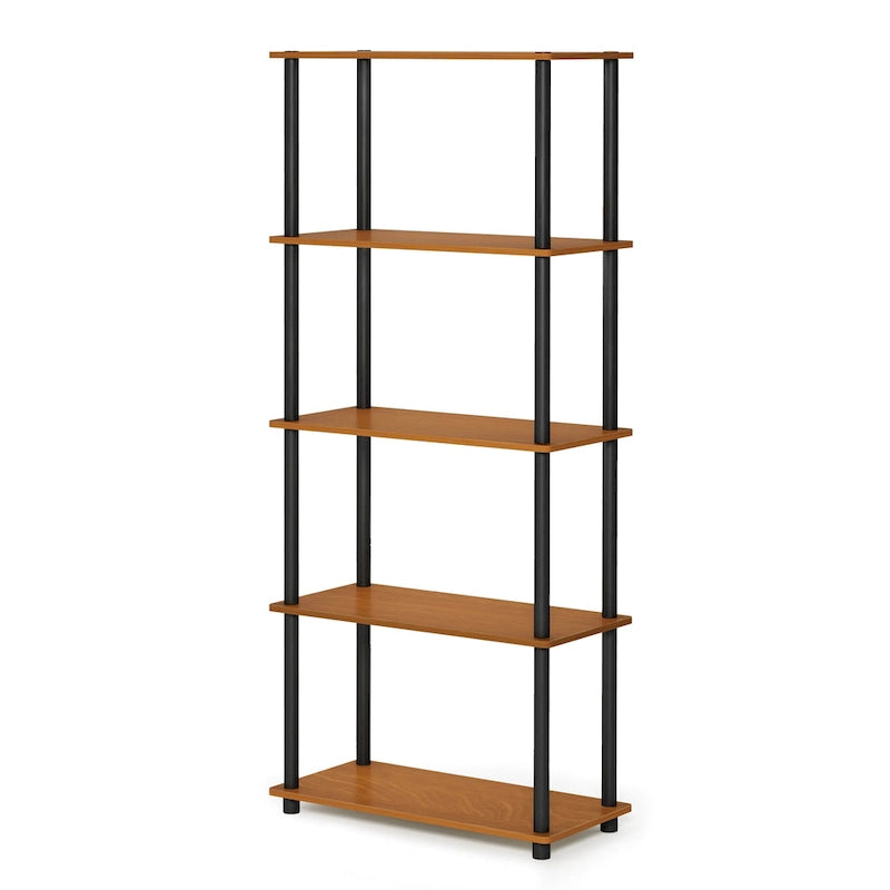 Étagère de présentation polyvalente à 5 niveaux – Bibliothèque autoportante pour le salon ou le bureau