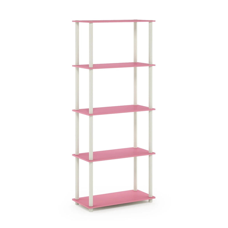 Étagère de présentation polyvalente à 5 niveaux – Bibliothèque autoportante pour le salon ou le bureau