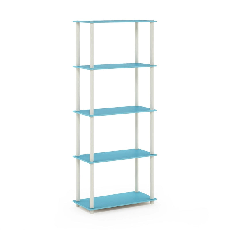 Étagère de présentation polyvalente à 5 niveaux – Bibliothèque autoportante pour le salon ou le bureau