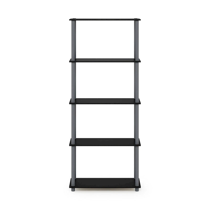 Étagère de présentation polyvalente à 5 niveaux – Bibliothèque autoportante pour le salon ou le bureau