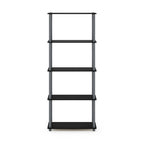 Étagère de présentation polyvalente à 5 niveaux – Bibliothèque autoportante pour le salon ou le bureau