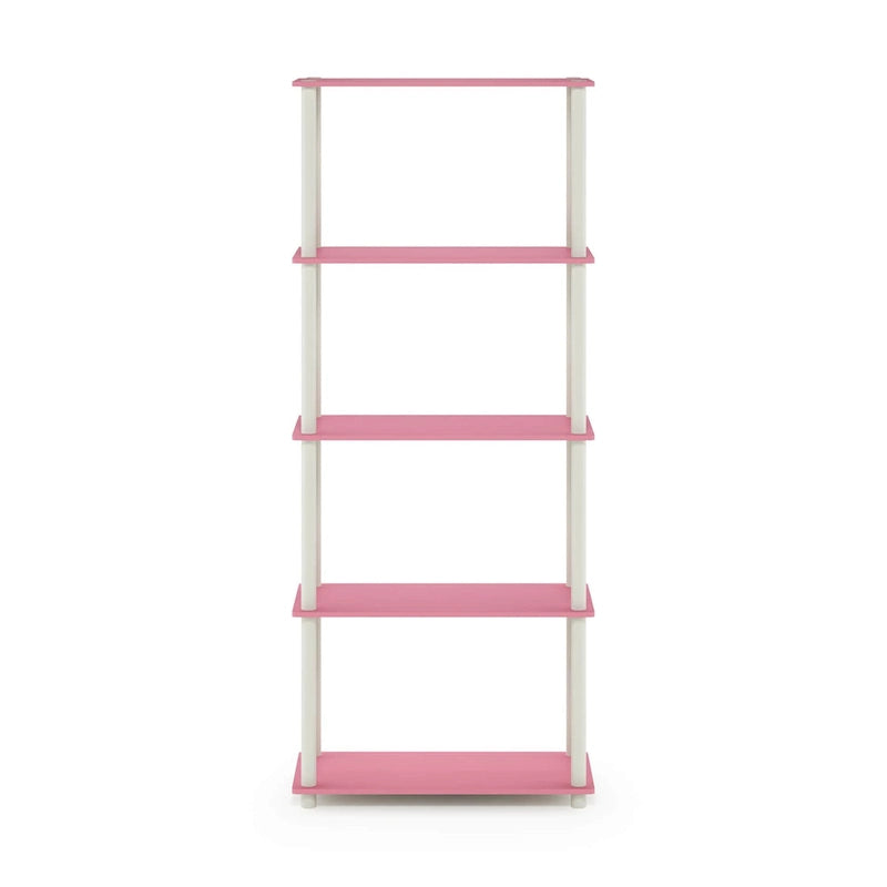 Étagère de présentation polyvalente à 5 niveaux – Bibliothèque autoportante pour le salon ou le bureau
