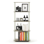 Étagère de présentation polyvalente à 5 niveaux – Bibliothèque autoportante pour le salon ou le bureau