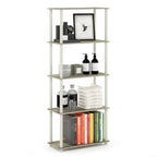 Étagère de présentation polyvalente à 5 niveaux – Bibliothèque autoportante pour le salon ou le bureau